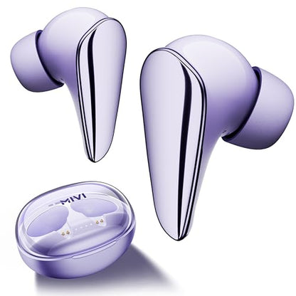 Mivi DuoPods i7 in Ear Ear Buds Wireless -The 3rd Dimension of Sound with 3D Soundstage, High Fidelity Drivers, Advanced Audio Codec for Lossless Audio Earbuds, Made in India|B0DJ2Y9BP7