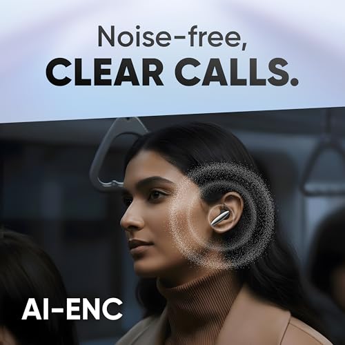 Mivi DuoPods Vibe Earbuds [New Launch], 60 Hours Playtime, AI-ENC for HD Calls, 13mm Drivers, IPX 4.0, BT v5.3, Made in India True Wireless Bluetooth Ear Buds|B0G2GKPK48