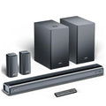 Mivi Cinematic Nex 900 Dolby Audio Soundbar (New Launch)| 900W Signature Sound | 5.2 Channel Home Theatre System with Dual Subwoofers and Satellites | Nex Surround Sphere Tech | Bluetooth v5.3