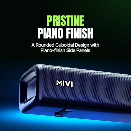Mivi Superbars Cinematic 900W Premium Dolby Home Theatre System [Newly Launch] with Dual Subwoofers soundbar, 5.2 Channel, EQ & Input Modes, BT v5.3, Sound bar|B0F2GQ8YVL