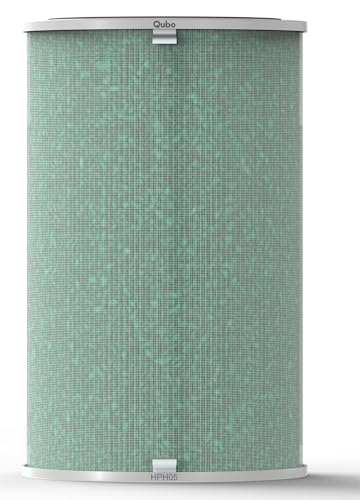 Qubo Smart Air Purifier Q500 for Home by Hero Group | 500 Sqft | 99.99% Allergen Removal |4-Layer True HEPA H13 Filter | 9000 Hrs Filter Life | App & Voice Control | Quiet Night Mode | BLDC Motor|B0CMH9TSVC