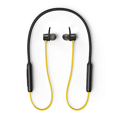 realme Buds Wireless 5 Lite in Ear Bluetooth Neckband with 12.4 mm Dynamic Bass Boost Driver,Upto 35 Hours Playback,45ms Low Latency,IP55 Dust & Water Resistant, Bluetooth V5.4 (Void Black)|B0FC1SFX45