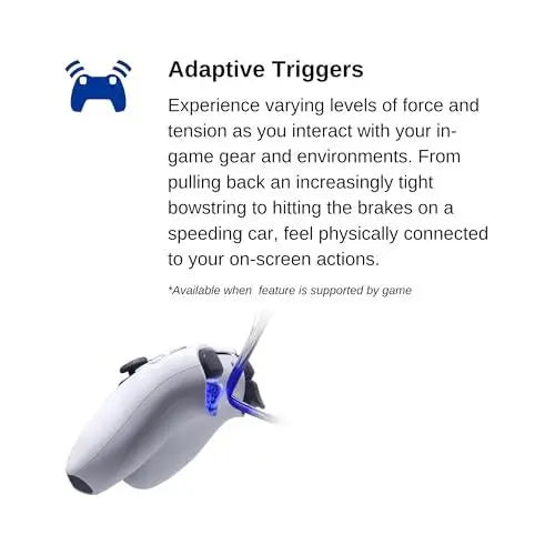 Sony DualSense Wireless Controller White (PlayStation 5) - Nalanda Enterprises