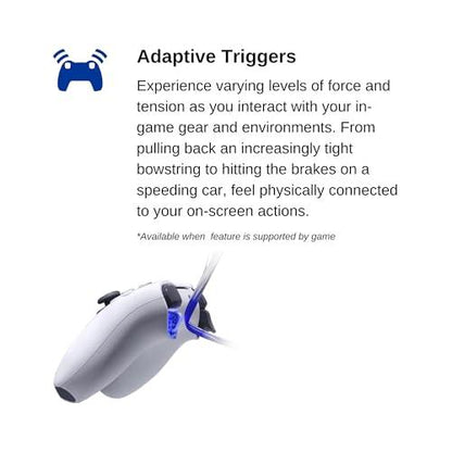 Sony DualSense Wireless Controller White (PlayStation 5) - Nalanda Enterprises