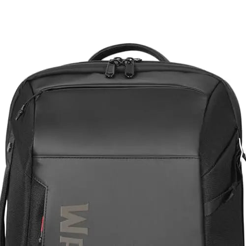 WiWU Warriors Pro Max Backpack – Black | 30L Anti-Theft Laptop Backpack with USB Charging, Water-Resistant Design, Large Storage & Padded Laptop Compartment | Ideal for Travel, Work & Business - Nalanda Enterprises