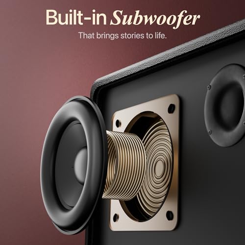 Mivi SuperBox Classic 120W Portable Bluetooth Speaker [New Launch] | Premium Sound with Built-in Subwoofer, Bass & Treble Control Knobs, AUX & USB Support | Made in India|B0FB44F3NZ