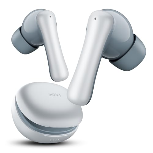 Mivi DuoPods Marathon Earbuds Wireless | Fast Charge | 70H Playtime | BT v5.3 | 13mm Drivers | Noise Cancellation | IPX4.0 TWS|B0FTFMNYBV