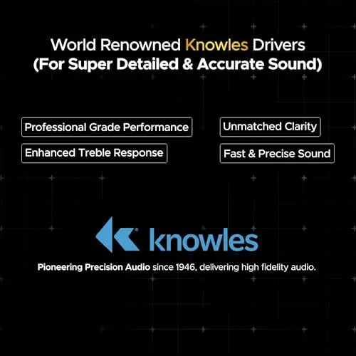 boAt New Launch Nirvana X TWS,Knowles Dual Drivers,Hi-Res Audio LDAC,App Support,4Mic ENx,Dual Pair,Spatial Audio,Fast Charge, Bluetooth Earbuds, TWS Ear Buds Wireless Earphones with mic (Cosmic Onyx) - Nalanda Enterprises