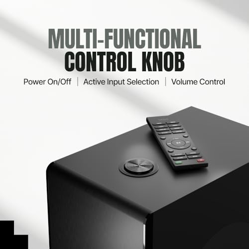 Mivi Fort Hip-Hop 4000 400 Watts Cinematic Home Theatre [Latest Launch], 5.1 Channel, Multiple EQ & Input Modes, BT v5.3, Remote Accessibility, Made in India Sound bar|B0F3J35TVD
