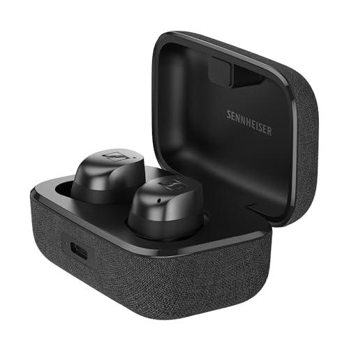 Sennheiser Momentum True Wireless 4 with Bluetooth5.4 & AURACAST Technology, 30Hr Battery Life, Qualcomm Lossless CD-Quality Audio, Intelligent Adaptive ANC, Qi Fast Charge, German brand-2yr Warranty - Nalanda Enterprises