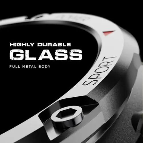 Fire-Boltt Armour, Sporty Rugged Outdoor Smart Watch with a 1.6" High-Resolution HD Display, Shockproof Metal Body, Bluetooth Calling 600 mAh Battery - Nalanda Enterprises