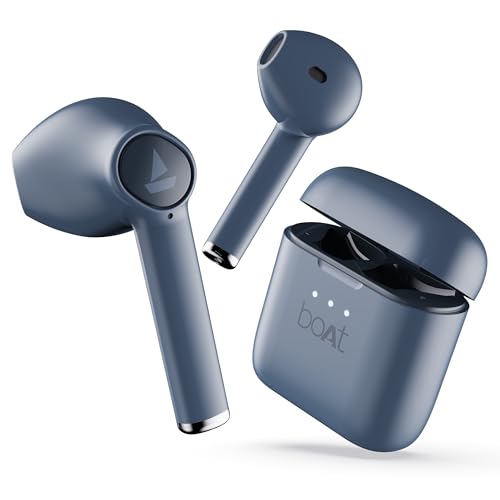 Boat Airdopes 131 Gen 2, 13mm Drivers, 70H Battery, ENx Tech, Beast Mode 45 ms Low Latency, ASAP Charge, Bluetooth Earbuds, TWS Ear Buds Wireless Earphones with mic (Carbon Black)|B0FPLP7SMZ