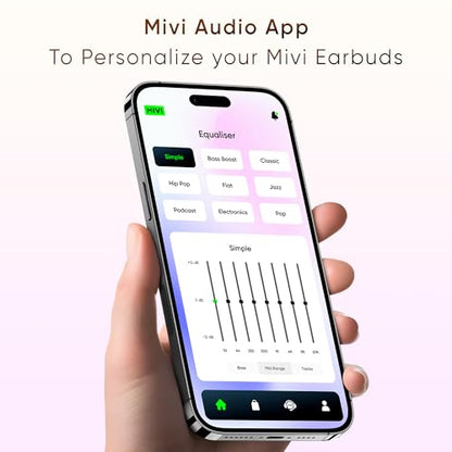 Mivi SuperPods Immersio[Flagship Launch] | Dolby Audio, 3D Soundstage, 60H Battery, AI-ENC Mic, BT 5.4 | Ear Buds Wireless with Deep Bass, Fast Charging, in-Ear Bluetooth Earbuds|B0DCFTKL92