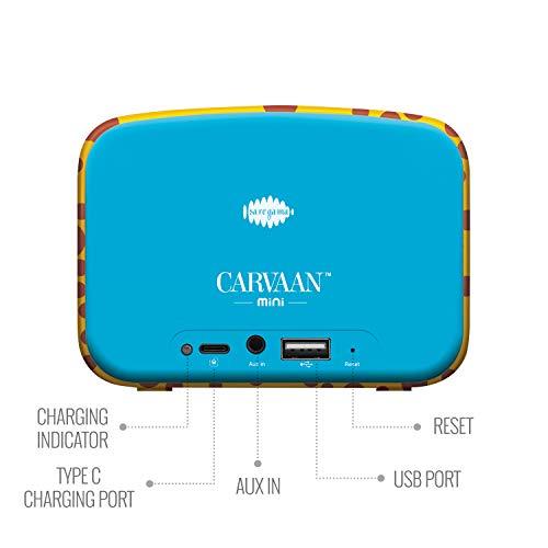 Carvaan Saregama Mini Kids - Pre-Loaded with Stories, Rhymes, Learnings, Mantras with Bluetooth/USB/Aux in-Out - Nalanda Enterprises