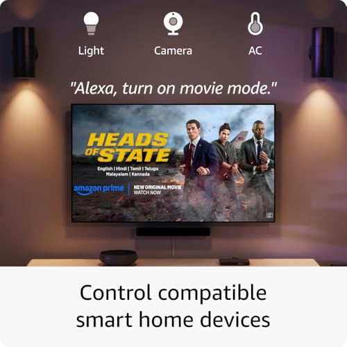 Amazon Fire TV Stick 4K, Alexa Voice Search, Cinematic 4K streaming with HDR10+, Wi-Fi 6, Dolby Vision/Atmos|B0CJLMSPXH