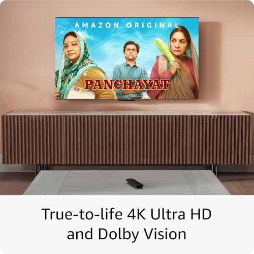 Amazon Fire TV Stick 4K, Alexa Voice Search, Cinematic 4K streaming with HDR10+, Wi-Fi 6, Dolby Vision/Atmos|B0CJLMSPXH