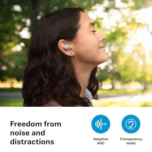 Sennheiser Momentum True Wireless 4 with Bluetooth5.4 & AURACAST Technology, 30Hr Battery Life, Qualcomm Lossless CD-Quality Audio, Intelligent Adaptive ANC, Qi Fast Charge, German brand-2yr Warranty - Nalanda Enterprises