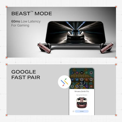 boAt Nirvana Zenith Pro(2025),50dB Hybrid Adaptive ANC,Spatial Audio, Hi-Res Audio LDAC,6Mics AI-ENx,80 Hrs Battery,Bluetooth,TWS Ear Buds Wireless Earphones with mic,NoiseCancellation(Platinum Gold)|B0DXPL5XHF