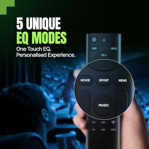 Mivi Superbars Cinematic 900W Premium Dolby Home Theatre System [Newly Launch] with Dual Subwoofers soundbar, 5.2 Channel, EQ & Input Modes, BT v5.3, Sound bar|B0F2GQ8YVL