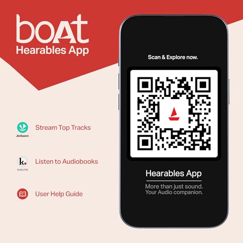 Boat Rockerz 113, 40H Battery, Dual Pair, Fast Charge, ENx Tech, Stream Ad Free Music via App Support, Magnetic Buds, Bluetooth Neckband, Wireless with Mic in Ear Earphones (Active Black)|B0F7Y54PJX