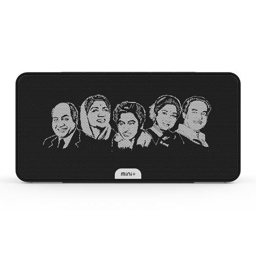 Carvaan Saregama Mini+ (Plus) Portable Music Player With 1000 Preloaded Songs, 10 Watt Speaker, Handsfree Calling, Bluetooth/Fm/Am/Aux (Moonlight Black) - Nalanda Enterprises