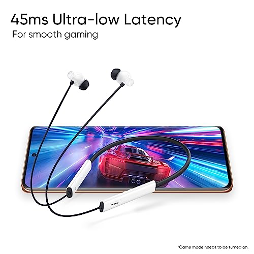 realme Buds Wireless 3 in Ear Bluetooth Headphones,30dB ANC, Spatial Audio,13.6mm Dynamic Bass Driver,Upto 40 Hours Playback, Fast Charging, 45ms Low Latency for Gaming,Dual Device Connection (Black)|B0C8VJ1GQQ