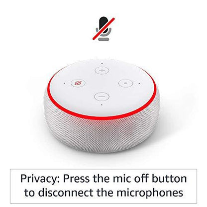 Amazon Echo Dot (3rd Gen) with Built-in Alexa Smart Wi-Fi Speaker (Controls Smart Devices) - Nalanda Enterprises