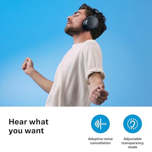 Sennheiser Momentum 4 Wireless Over Ear Headphones Designed in Germany - Bluetooth ANC 4 Digital Mics for Crystal Cear Calls,60H Battery, White - Nalanda Enterprises