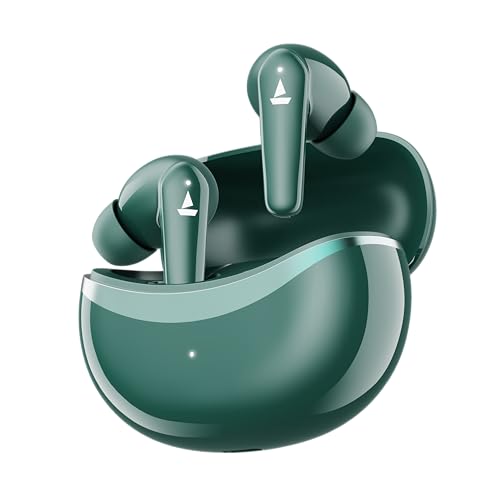 boAt Airdopes 131 Elite ANC, 32dB Active Noise Cancellation, 60HRS Battery, Ambient Mode, 4Mics ENx, Fast Charge, IPX5, v5.3 Bluetooth Earbuds, TWS Ear Buds Wireless Earphones with mic (Active Black)|B0DVZDYJQ1
