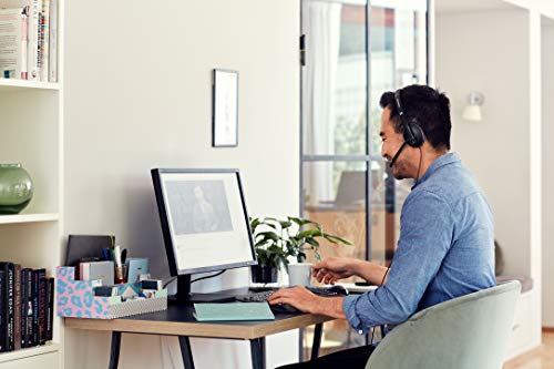 Sennheiser Pc 3.2 Chat-Lightweight Stereo Headset with Adjustable Noise-Cancelling Microphone-for Internet Telephony and E-Learners-Pc Connectivity- Great for Gaming, Work, & Study, Black-in Ear|B07VS3SK3K