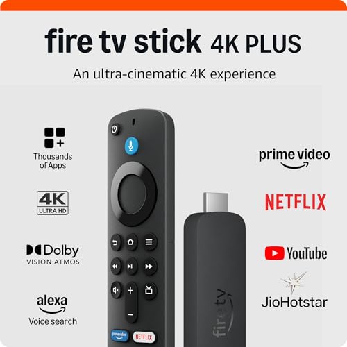 Amazon Fire TV Stick 4K, Alexa Voice Search, Cinematic 4K streaming with HDR10+, Wi-Fi 6, Dolby Vision/Atmos|B0CJLMSPXH