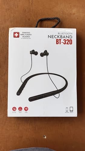 Swiss Military Wireless Neckband SM-BT320 - Nalanda Enterprises