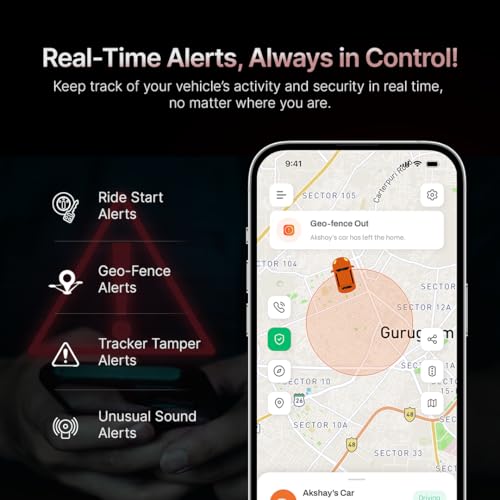 Qubo Wireless GPS Tracker from Hero Group | Free 4G SIM & 12 Months Recharge + 1 Year Cloud Subscription | Voice Monitoring | 10000 mAh Battery | Ride Start & Geo Fence Alerts | For Car, Bike, & Truck|B0D92HGSFG