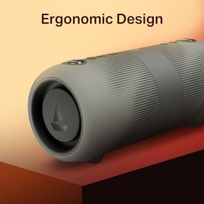 Boat 2025 Launch Stone 1200 Pro, 60W Boat Signature Sound, 76.2mm Drivers, TWS,7.5H Battery, Built-in Mic, Carry Strap,IPX6, Bluetooth Speaker, Wireless Speaker, Portable Speaker (Twilight Black)|B0FLYDHYY4
