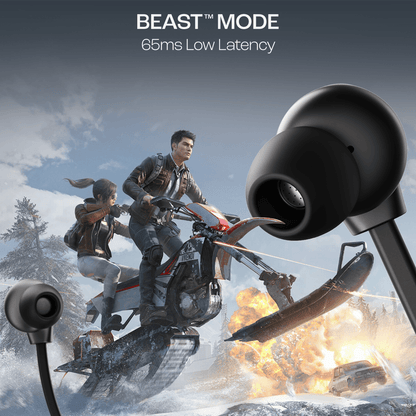 boAt Rockerz 150 Pro | Wireless Neckband with BEAST™️ Mode, Crystal Bionic Sound Powered by HiFi DSP5, AI ENx™️ Technology - Nalanda Enterprises