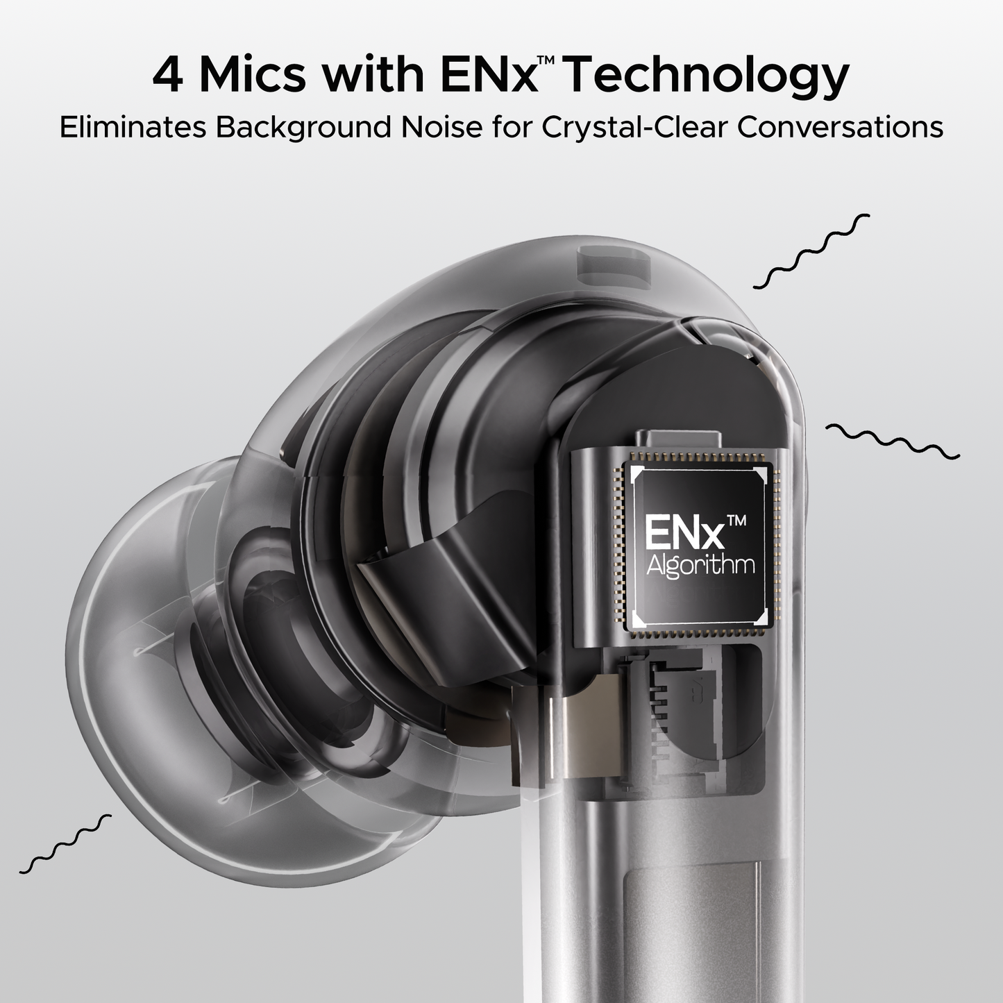 boAt Airdopes 111v2 | Wireless Earbuds with 50H Playback, Bluetooth v5.4, IWP™ Technology, 13mm Drivers - Nalanda Enterprises
