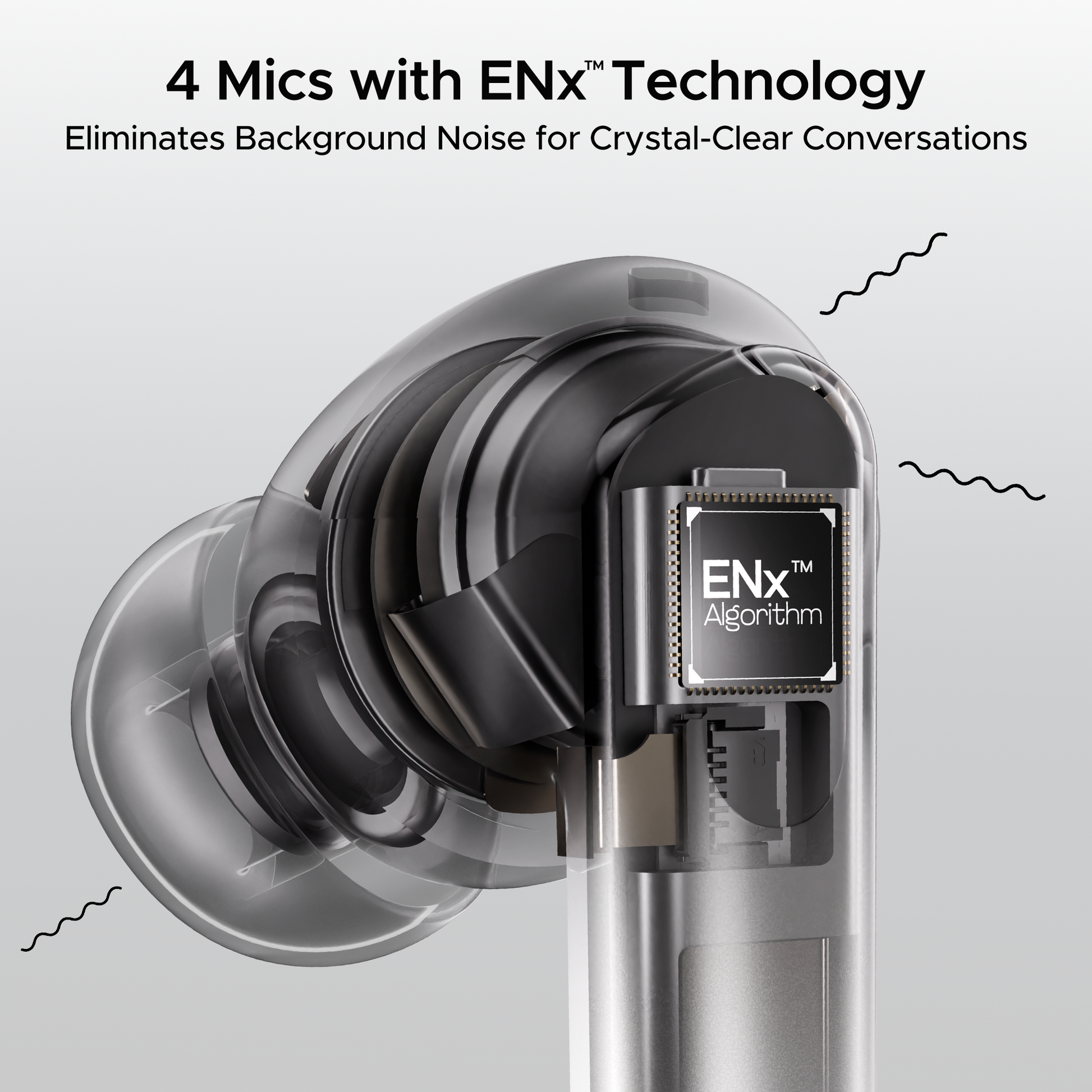 boAt Airdopes 111v2 | Wireless Earbuds with 50H Playback, Bluetooth v5.4, IWP™ Technology, 13mm Drivers - Nalanda Enterprises