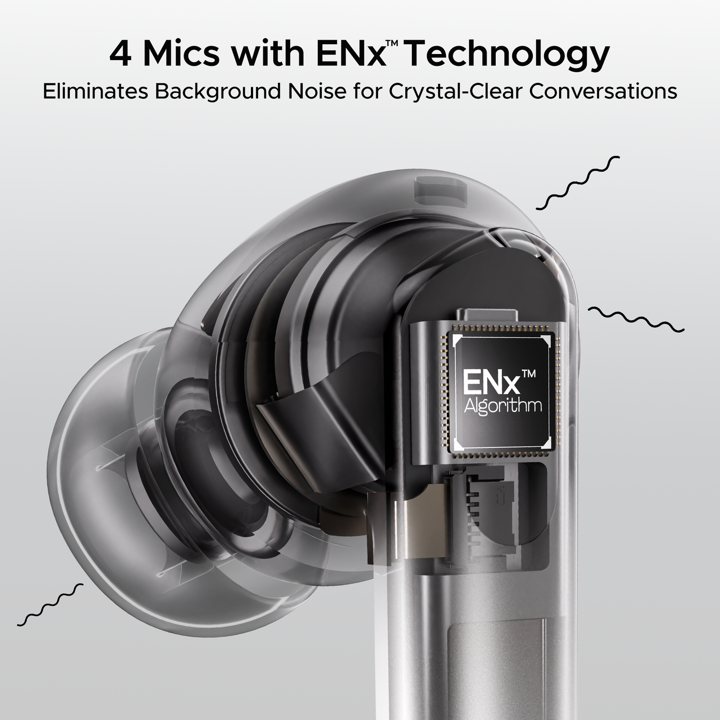 boAt Airdopes 111v2 | Wireless Earbuds with 50H Playback, Bluetooth v5.4, IWP™ Technology, 13mm Drivers - Nalanda Enterprises