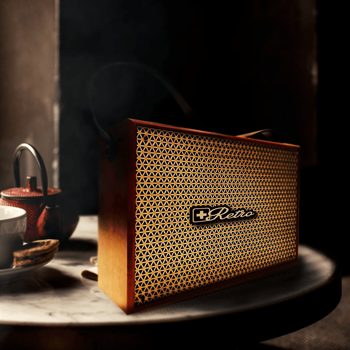 Swiss Military BT SPEAKER - RETRO CLASSIC 1.0 20W Bluetooth Speaker - Nalanda Enterprises