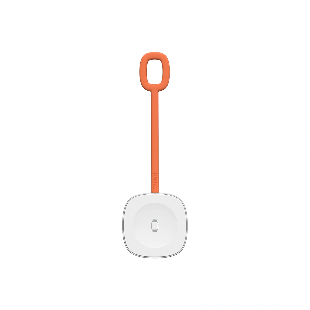 WiWU Wi-M23 Portable Apple Watch Charger — Magnetic Puck with USB-C + Lightning Dual Input Nalanda Enterprises