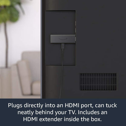 Amazon Fire TV Stick with Alexa Voice Remote (includes TV and app controls) | HD streaming device - Nalanda Enterprises