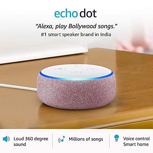 Amazon Echo Dot (3rd Gen) with Built-in Alexa Smart Wi-Fi Speaker (Controls Smart Devices) - Nalanda Enterprises