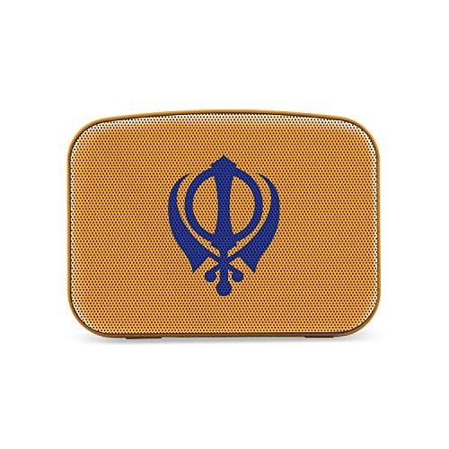 Saregama Carvaan Mini 2.0 Gurbani- Music Player with Bluetooth/FM/AM/AUX (Saffron Orange) - Nalanda Enterprises