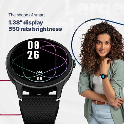 Noise Arc 1.38" Advanced Bluetooth Calling Smart Watch, 550 NITS Brightness, 100 Sports Modes, 100+ Watch Faces, 7-Day Battery, IP68 - Nalanda Enterprises