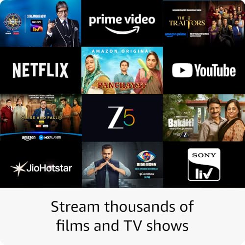 Amazon Fire TV Stick 4K, Alexa Voice Search, Cinematic 4K streaming with HDR10+, Wi-Fi 6, Dolby Vision/Atmos|B0CJLMSPXH