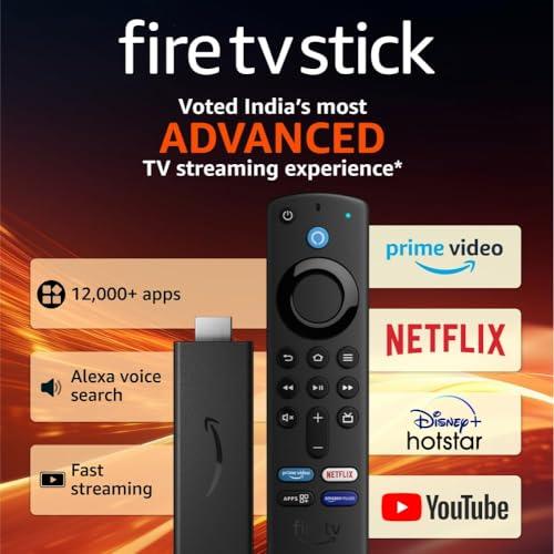 Amazon Fire TV Stick with Alexa Voice Remote (includes TV and app controls) | HD streaming device - Nalanda Enterprises