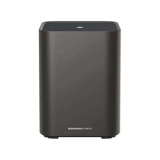 SENNHEISER AMBEO Sub for TV&Music- Immersive 3D Surround Sound-Thundering Deep Bass down to 27 Hz - 8" Subwoofer with a 350W Class D Amplifier - Compatible with AMBEO Soundbar family. 2 Years Warranty - Nalanda Enterprises