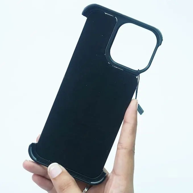 CASE CLUB Back Cover Case for iPhone 15 Pro Max Soft Flexible Shockproof Protective Pivot Metal Matte Armor Kickstand Case - Nalanda Enterprises