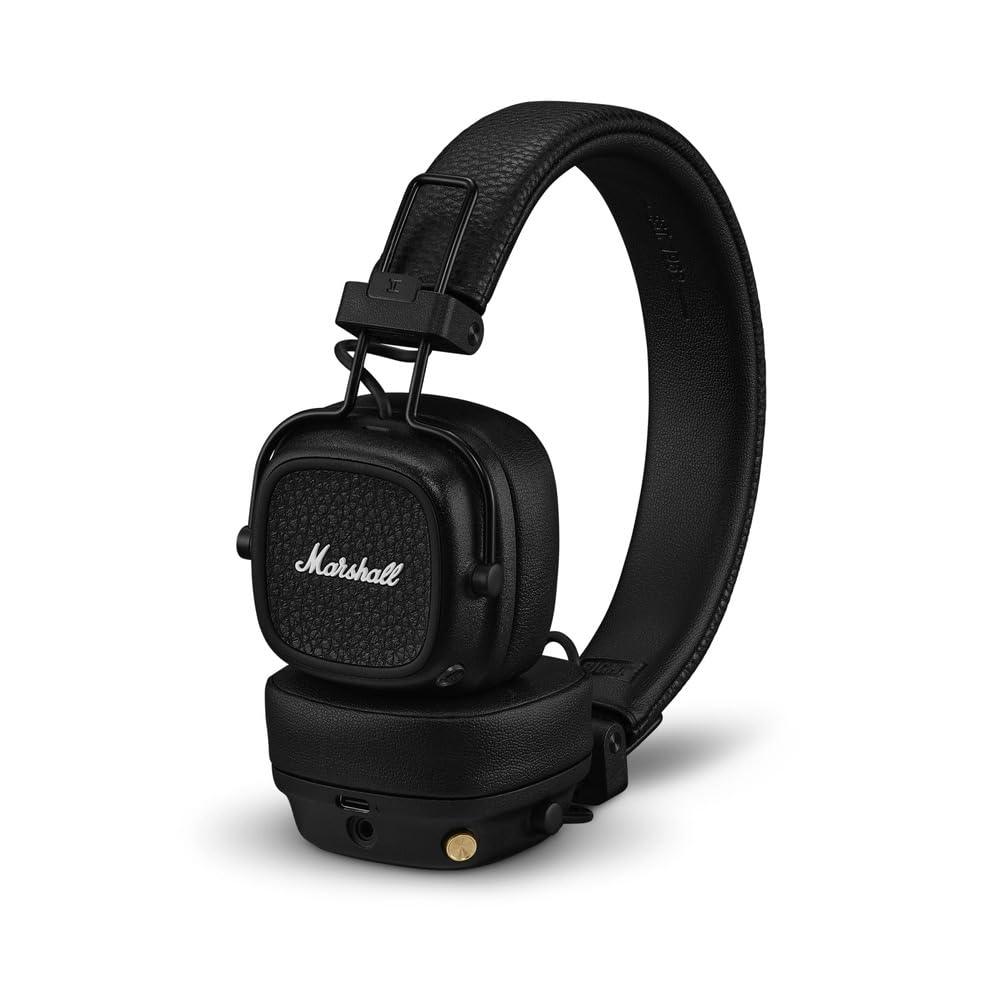 Marshall Major V Wireless On-Ear Headphones, Black - Nalanda Enterprises