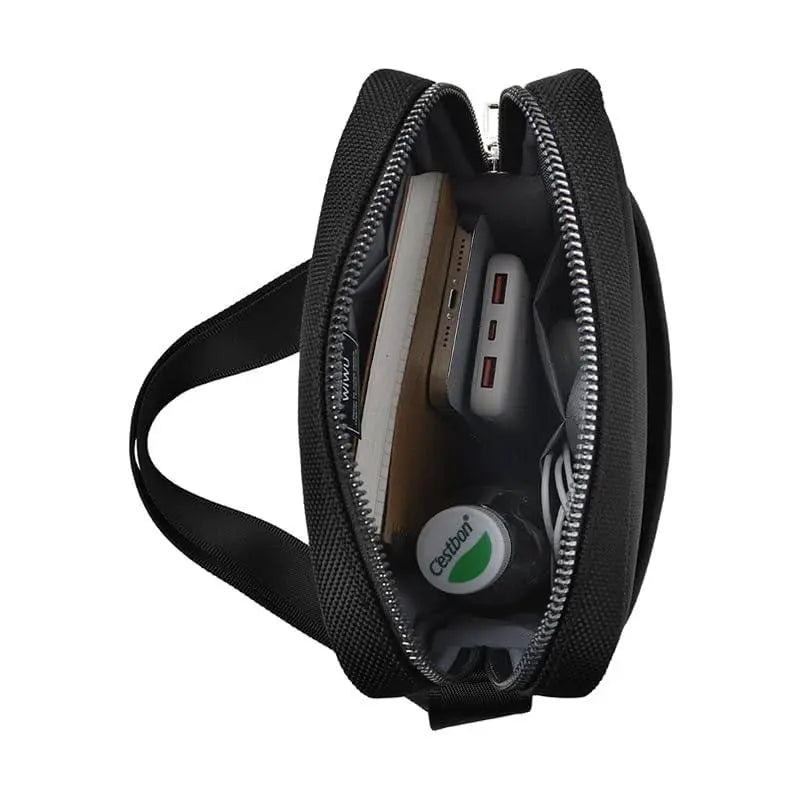 WIWU Hali Sling Shoulder Bag - Black, Black, Western - Nalanda Enterprises